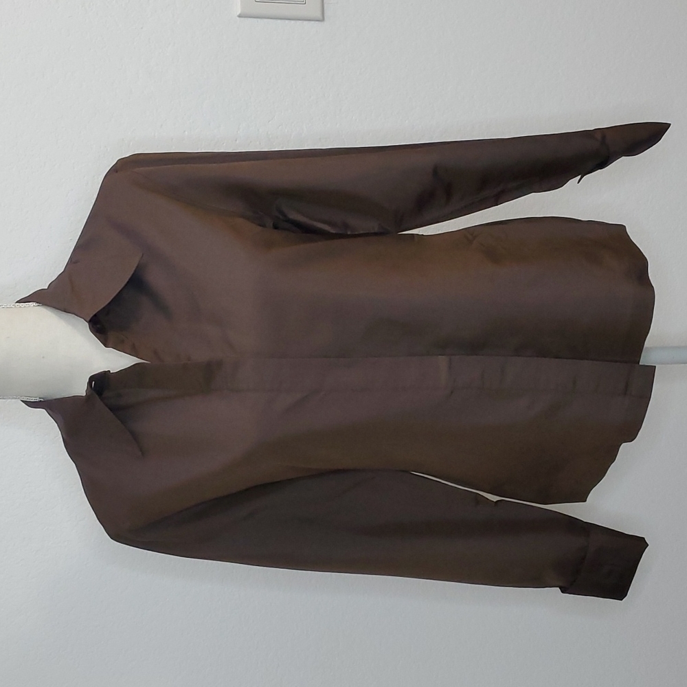 Express Silk Button-up Shirt